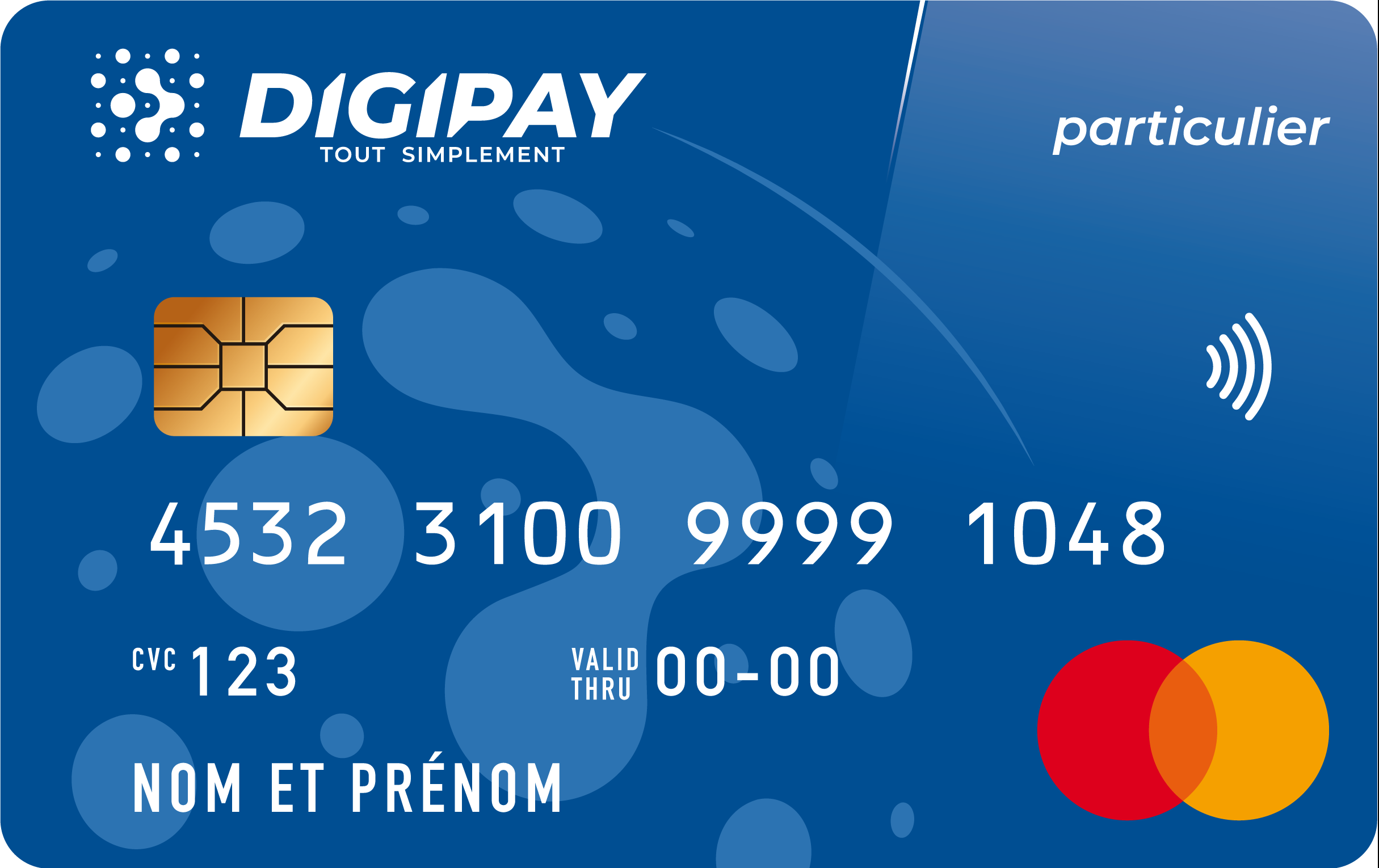 DigiCard bleue