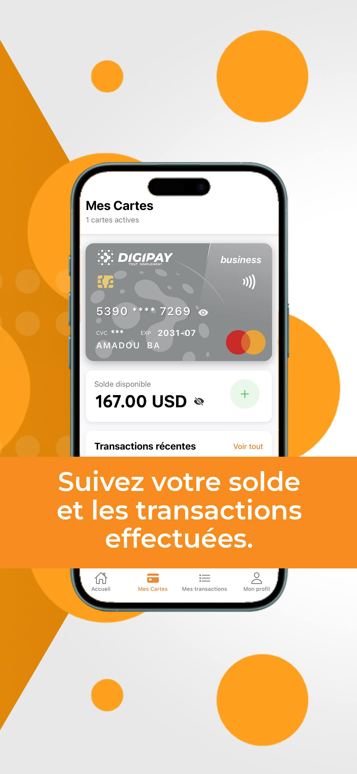 DigiCard - écran 7