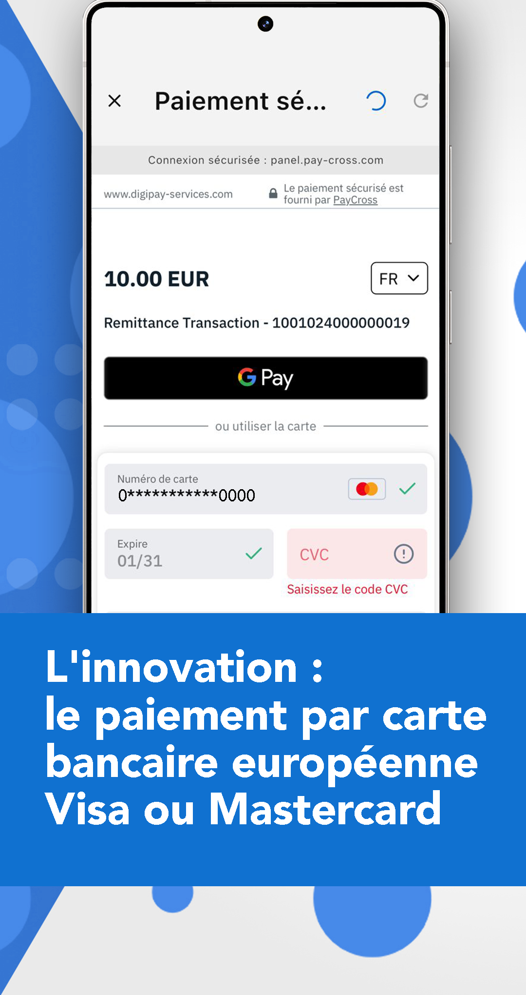 DigiTransfer App - écran 6